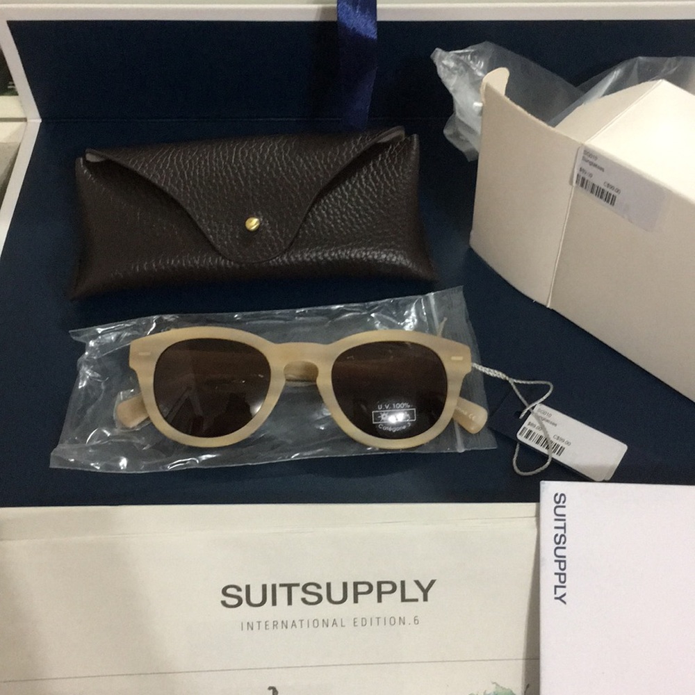 Men’s Suitsupply sunglasses! Brand new!